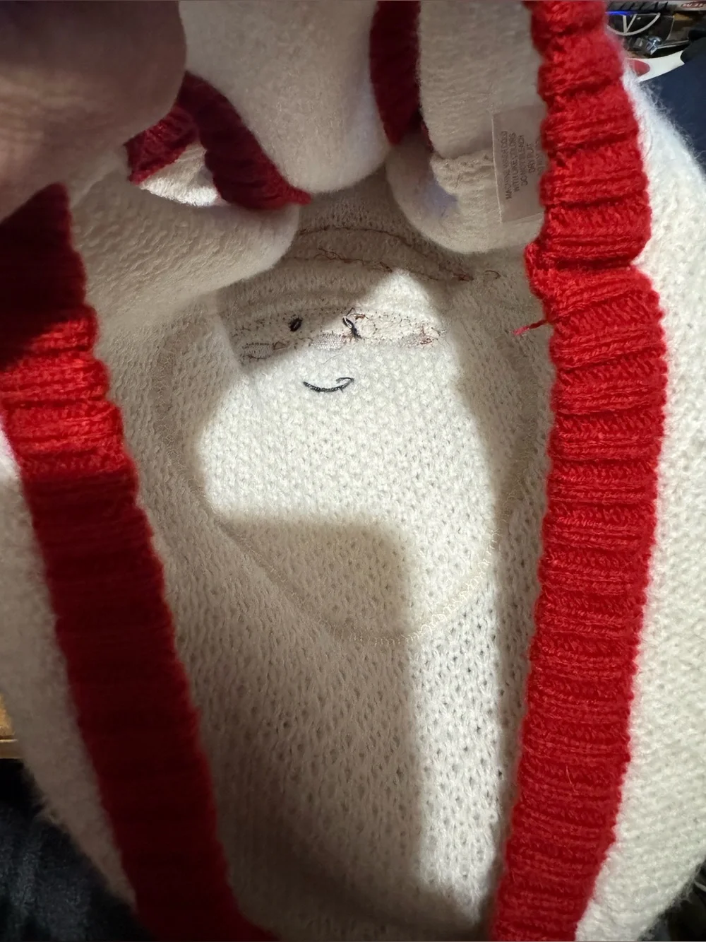 Santa Dog Sweater Size Lg